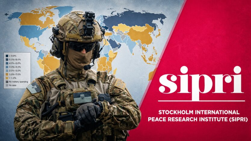 SIPRI: Украина поднялась на седьмое место по военным расходам в мире