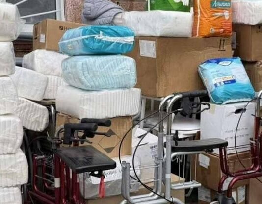 Еврейская больница Одессы получила гуманитарную помощь для реабилитации пациентов