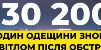 Более 130 тысяч домов со светом: последствия атак в Одесской области ликвидированы