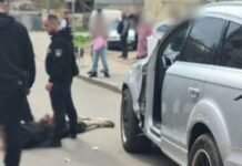 Таран, пистолет и угон: громкий инцидент среди дня в Одесской области, — ФОТО