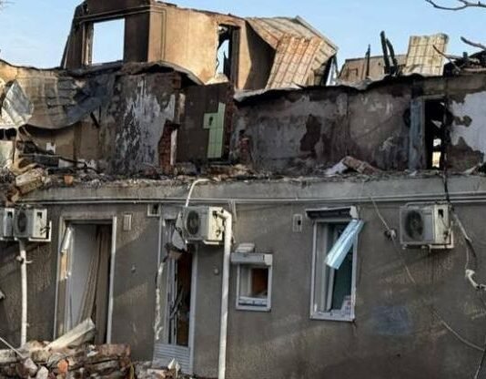 Как выглядит Хаджибейский район Одессы после атаки ночью 24 апреля, — ВИДЕО