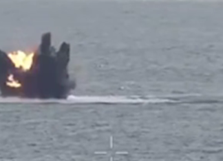 ВМС ВСУ уничтожили вражеский катер, двигавшийся в один из портов Одессы