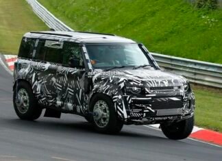 Новый Land Rover Defender засветился на тестах (фото)