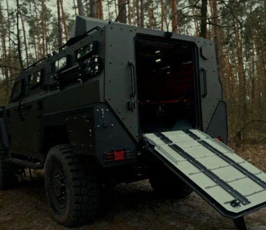 Украинская компания Inguar Defence создает бронированный медэвак на базе Inguar-3