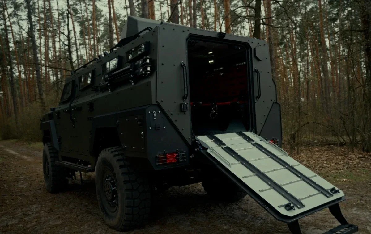 Украинская компания Inguar Defence создает бронированный медэвак на базе Inguar-3
