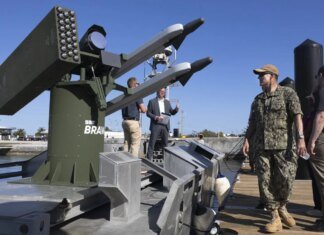 Систему ПВО BRAWLR после тестов в Украине интегрируют в морские дроны для массового уничтожения «Шахедов»