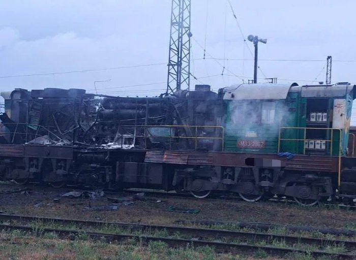 россия повредила четыре локомотива на железной дороге за два дня массированных атак