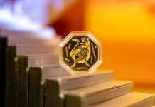 НБУ выпустил уникальную восьмиугольную монету, посвященную украинской художнице Александре Экстер
