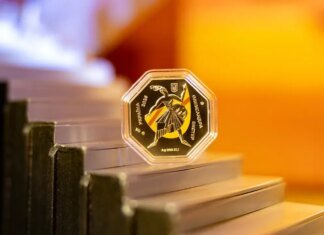 НБУ выпустил уникальную восьмиугольную монету, посвященную украинской художнице Александре Экстер