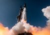 SpaceX провела первый успешный запуск ракеты Starship версии V3