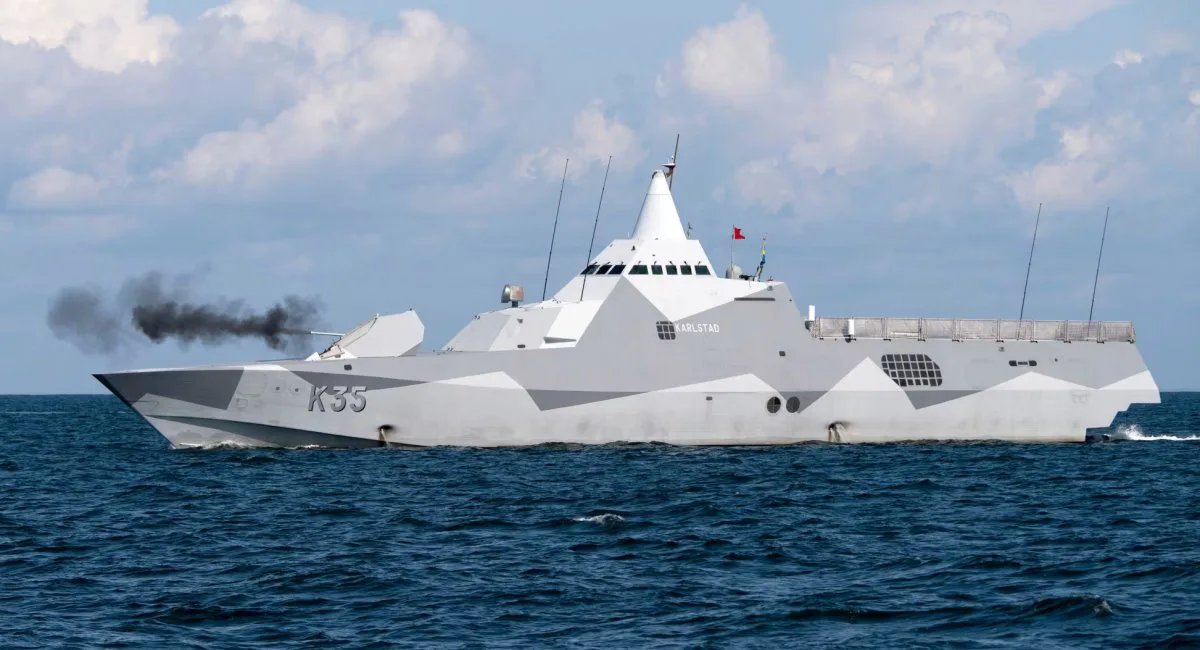 Украина теоретически может получить шведские стелс-корветы Visby, но не ранее 2030-х годов