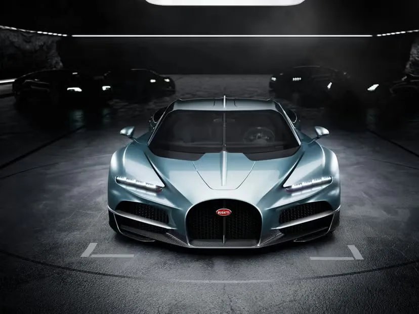 Bugatti готовит новый эксклюзивный гиперкар на базе Tourbillon