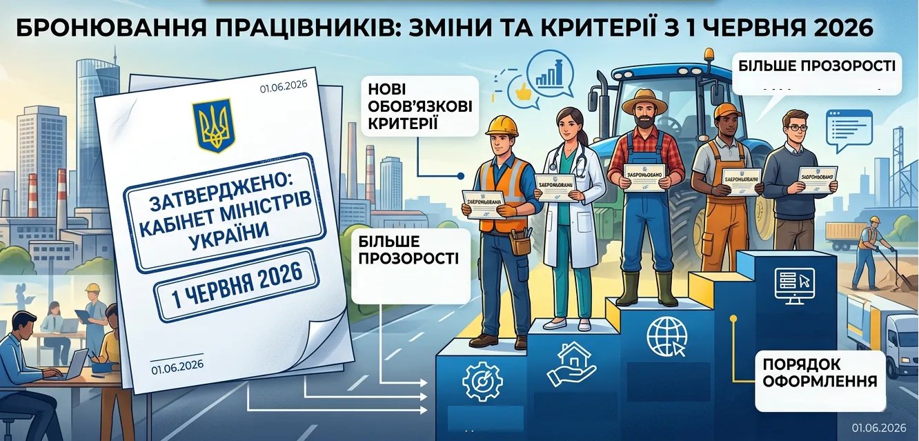 Новые правила бронирования работников в 2026 году: что изменится для бизнеса с 1 июня и кого коснутся нововведения