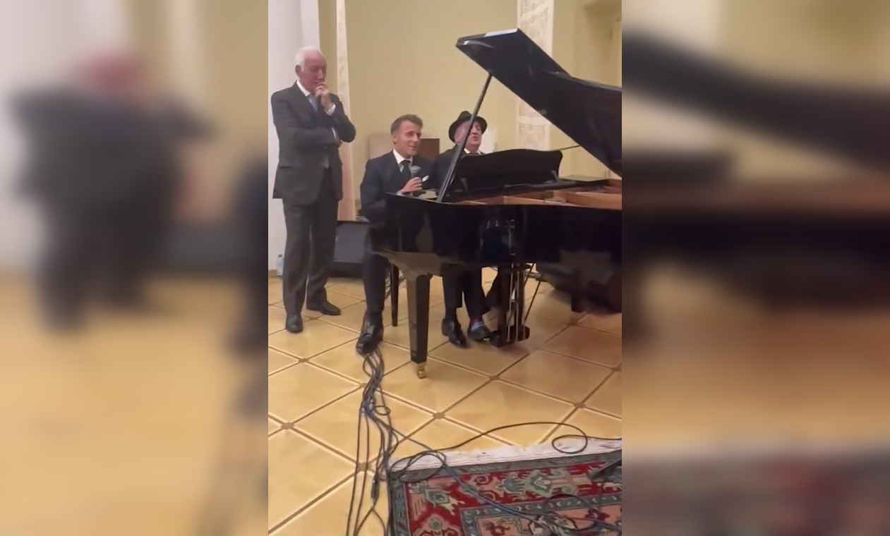 La Bohème на государственном банкете: Макрон удивил гостей в Ереване (видео)