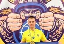 Работает полицейским: украинец стал чемпионом Европы по гиревому спорту