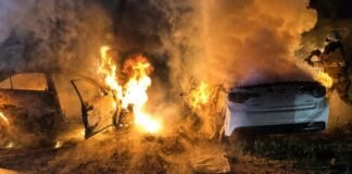 Смертельное ДТП вспыхнуло под Одессой: сгорели три авто