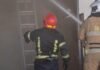 Дым накрыл район: в Одессе горел спортзал на Грушевского