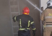 Дым накрыл район: в Одессе горел спортзал на Грушевского