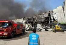 Россия уничтожила склад гуманитарной помощи ООН в Днепре, — УВКБ