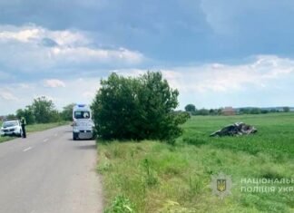 В Одесской области перевернулся BMW: пострадали два человека