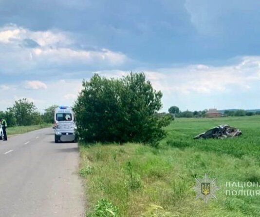 В Одесской области перевернулся BMW: пострадали два человека