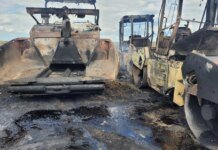 Российский дрон атаковал дорожников и уничтожил технику — Минразвития