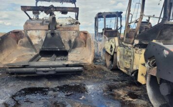 Российский дрон атаковал дорожников и уничтожил технику — Минразвития
