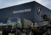 Mercedes будет выпускать средства борьбы с дронами на базе G-Class и Sprinter