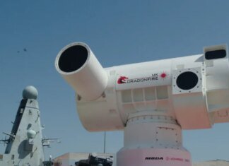 Британия ускоряет разработку боевого лазера DragonFire, который могут передать и Украине