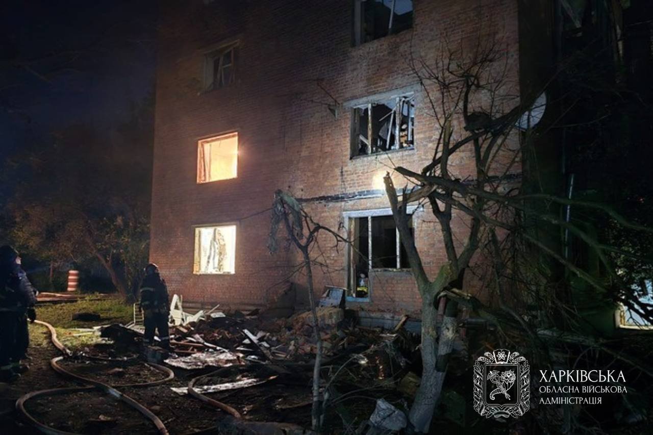 РФ ночью ударила «Шахедами» по Харькову и Одессе: разрушили жилые многоэтажки (фото)