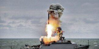 Россия запустила по Украине крылатые ракеты «Калибр»