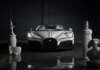 Bugatti представила уникальный гиперкар W16 Mistral Blanc Éternel с фарфором