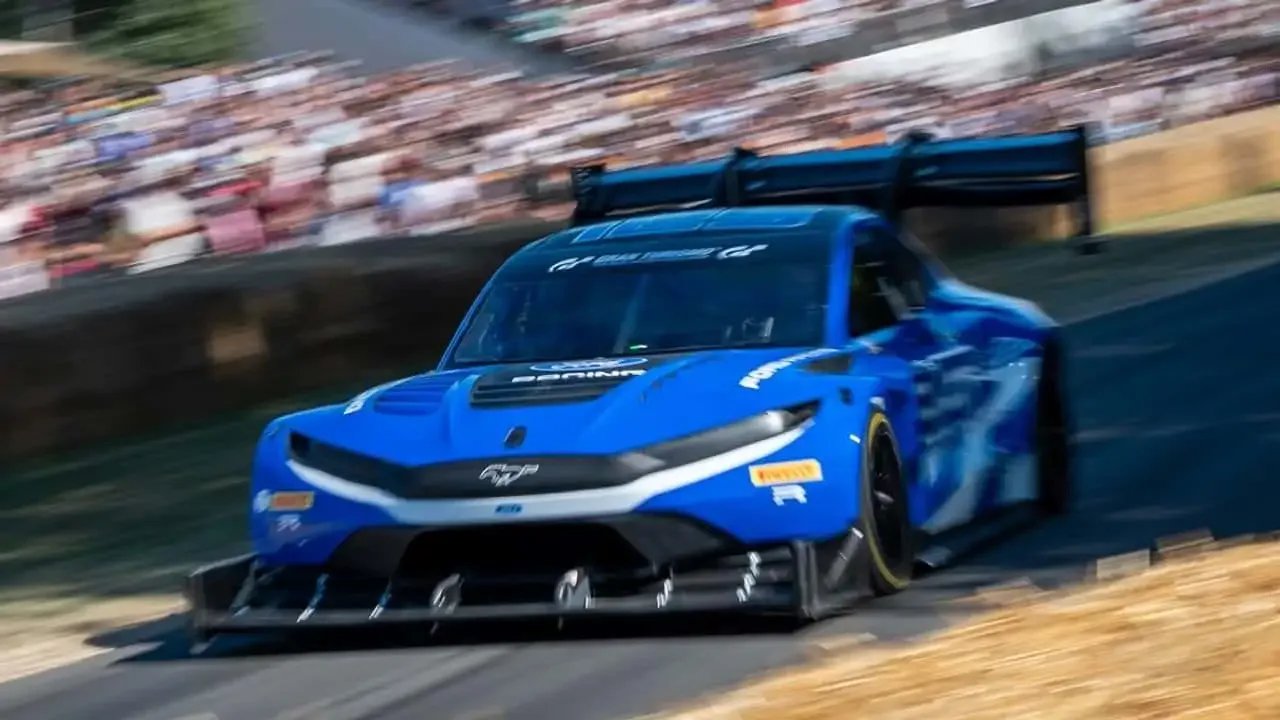 Электрокар Ford Super Mustang Mach-E стал самым быстрым в Гудвуде