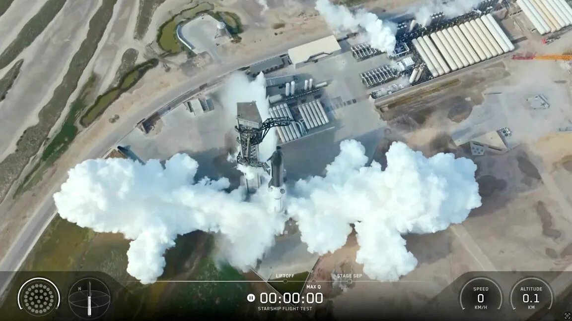 Акции SpaceX падают шестой день подряд после провала запуска Starship