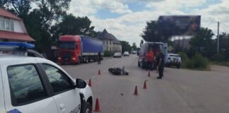 На трассе Одесса – Рени мотоциклист попал в больницу после столкновения с легковушкой