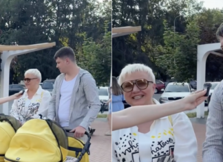 Украинка, которая старше своего мужа на 28 лет, «разорвала» сеть (видео)