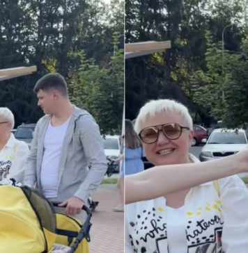 Украинка, которая старше своего мужа на 28 лет, «разорвала» сеть (видео)