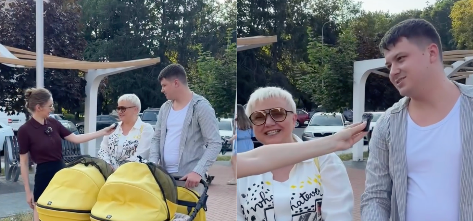 Украинка, которая старше своего мужа на 28 лет, «разорвала» сеть (видео)