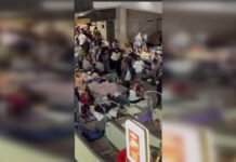 «Станции переполнены»: киевляне жалуются, что их не пускали в метро во время массированной атаки РФ