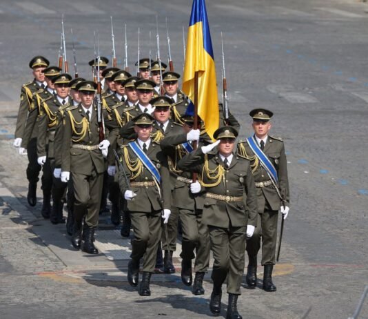 Впервые в истории украинские воины пройдут парадом в Брюсселе