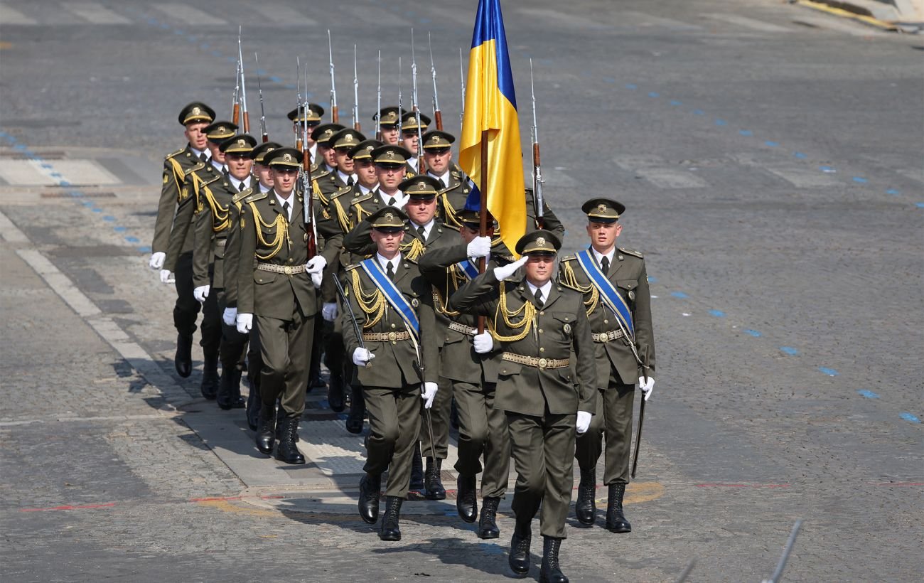 Впервые в истории украинские воины пройдут парадом в Брюсселе