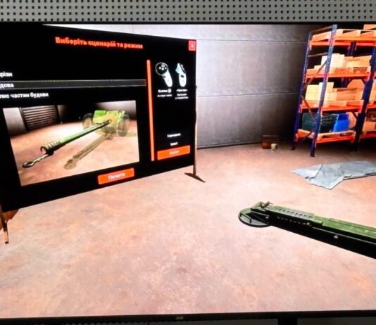 В Украине разработали первый VR-тренажер для обслуживания оружия: как он работает
