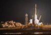 Вторая ступень ракеты SpaceX упадёт на Луну и врежется в кратер Эйнштейна