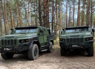 Нацгвардия получила первые бронеавтомобили «Варта-2»
