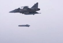 Швеция впервые запустила ракету Taurus с истребителя Gripen