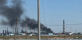 Пожар произошёл на одном из крупнейших НПЗ в Казахстане