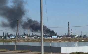 Пожар произошёл на одном из крупнейших НПЗ в Казахстане