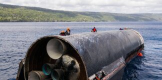 SpaceX подняла Starship из Индийского океана через месяц после запуска