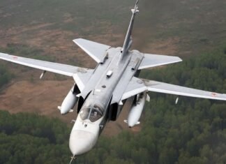 Силы обороны уничтожили российский Су-24М на аэродроме «Саки» в Крыму, — Зеленский