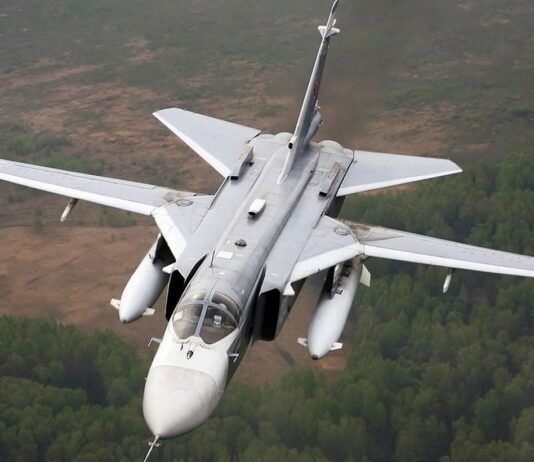 Силы обороны уничтожили российский Су-24М на аэродроме «Саки» в Крыму, — Зеленский